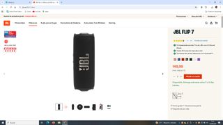 ALTAVOZ JBL FLIP 7 NEGRO