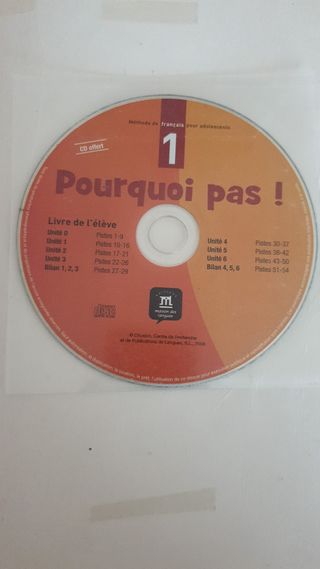 Pourquoi Pas ! Livre de l'élève Nivel A1