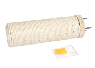 Poste rascador para gatos de sisal y madera