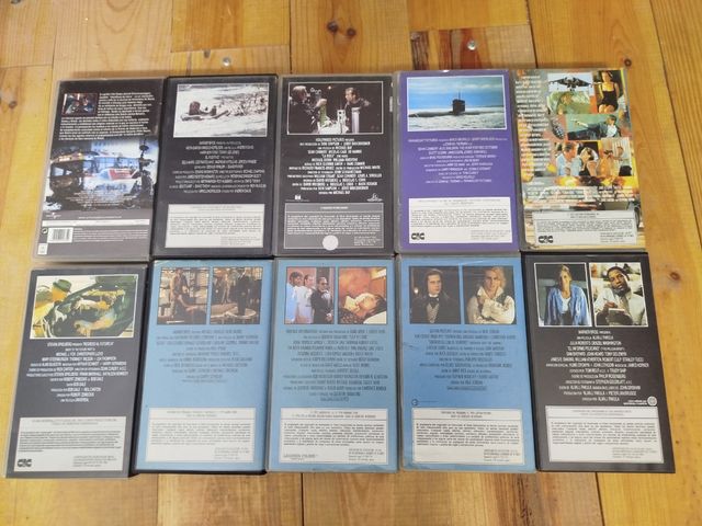 Lote 3 Películas VHS: Acción y Aventura