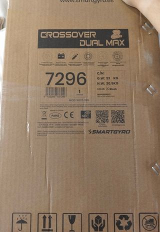 Patinete Eléctrico Smartgyro Crossover Dual Max