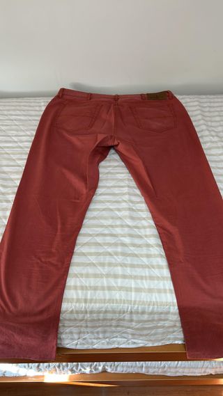 Pantalón Ralph Lauren Talla XL Rojo