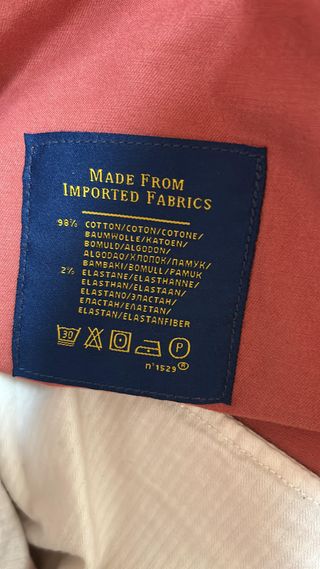 Pantalón Ralph Lauren Talla XL Rojo