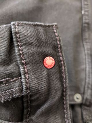 Tejanos Slim Fit Mujer/Niña Negros