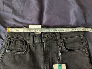 Tejanos Slim Fit Mujer/Niña Negros