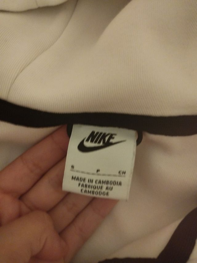 Felpa Tech Nike Bianca -