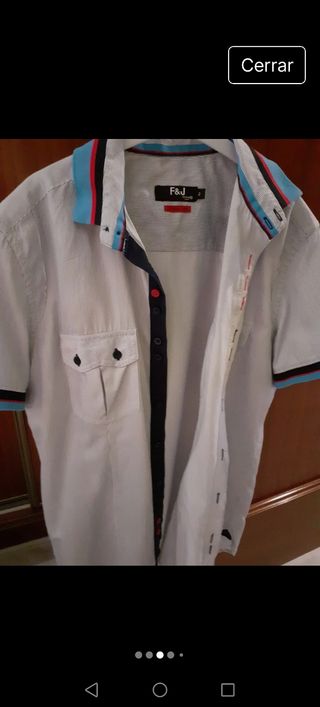 Camisa Fórmula Joven Talla 2