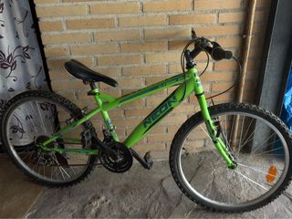Bicicleta Montaña Verde 24' Neon X-Team Pro