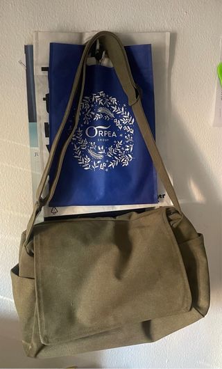 Bolso bandolera verde