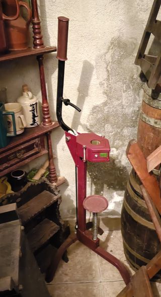 Máquina de embotellar vino