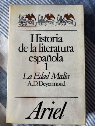 Historia de la Literatura Española 1 La Edad Media