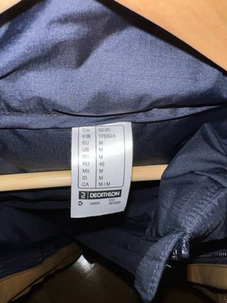 Chaqueta Impermeable SH900 Marrón, talla M.