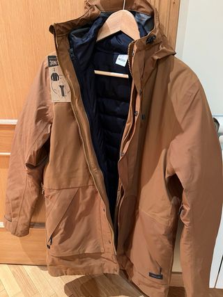 Chaqueta Impermeable SH900 Marrón, talla M.