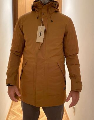 Chaqueta Impermeable SH900 Marrón, talla M.