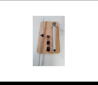 Kit de montaje de madera y metal