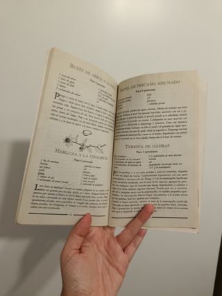 Libro vintage recetas
