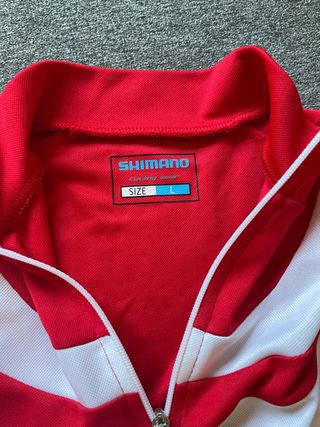 Maillot Ciclismo Infantil Shimano Rojo