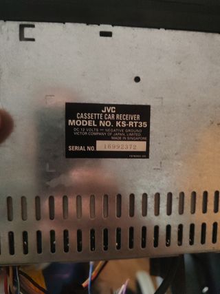 Radio casset de coche