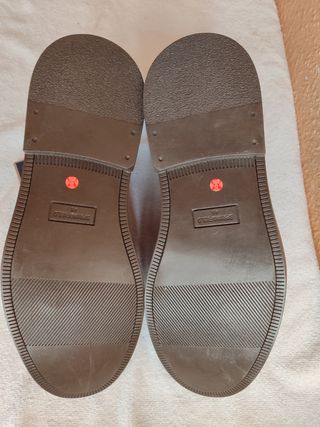 Botas de ante azul marino para hombre