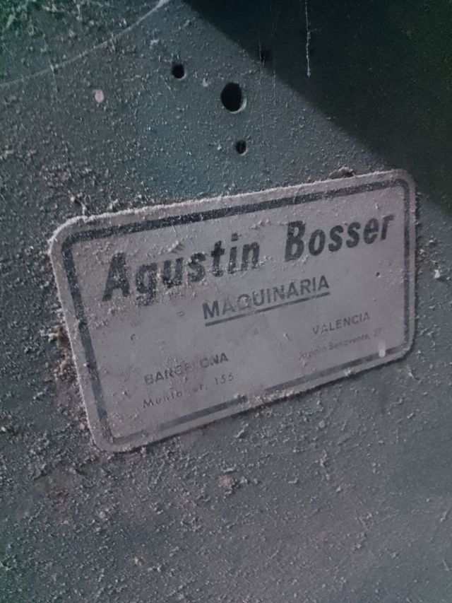 Máquina carpintería combinada antigua