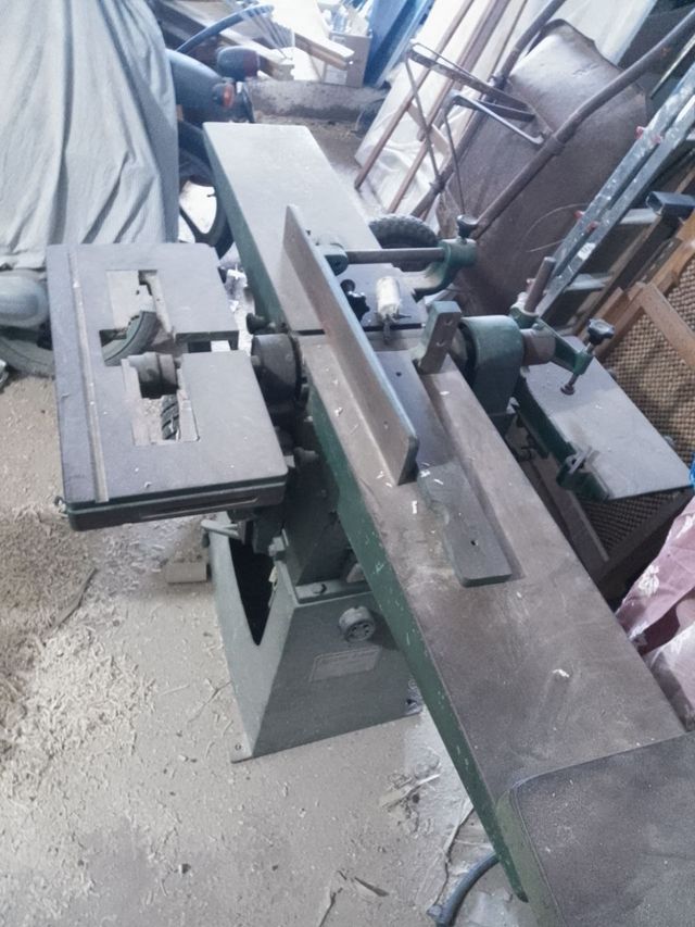 Máquina carpintería combinada antigua