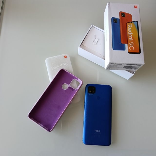 Xiaomi Redmi 9C Blu da riparare vetro
