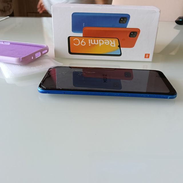 Xiaomi Redmi 9C Blu da riparare vetro