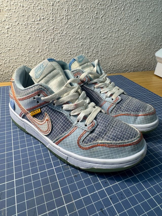 Nike Dunk Low Azul Blanco 38