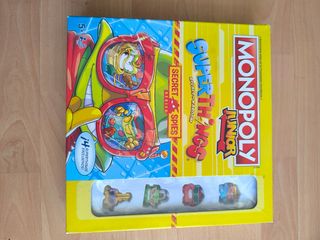 Lote juegos:UNO Quatro, Monopoly y suelo es lava