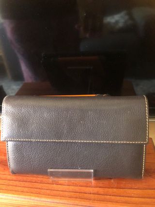 Cartera Billetero en Piel genuina Ana Navarro 
