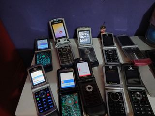 Motorola  lote 10 Móviles  5 v3