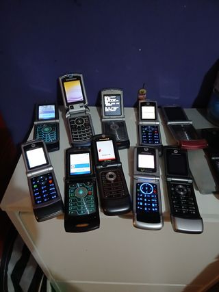 Motorola  lote 10 Móviles  5 v3