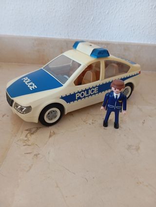 Coche Policía Playmobil con Figura