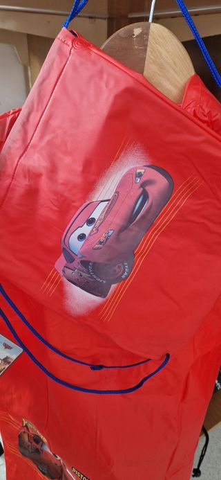 Chubasquero Cars Disney Talla 8