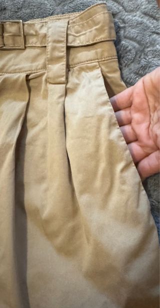 Pantalón Mango Beige Talla M