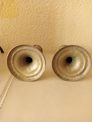 Pack 2 Candelabros Metálicos