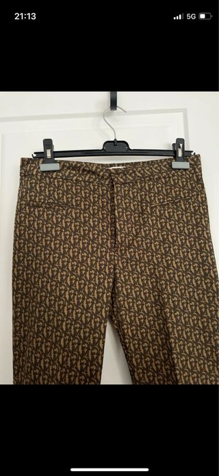 Pantalón Mango estampado