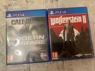 Juegos PS4: Call of Duty y Wolfenstein II