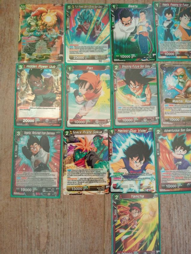Cartas Coleccionables Dragon Ball Super