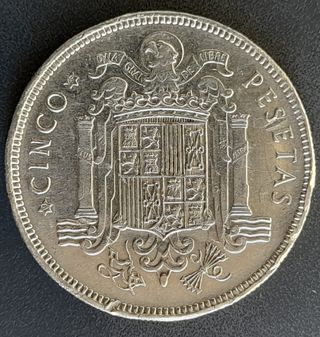 5 Pesetas 1949 F. Franco Caudillo