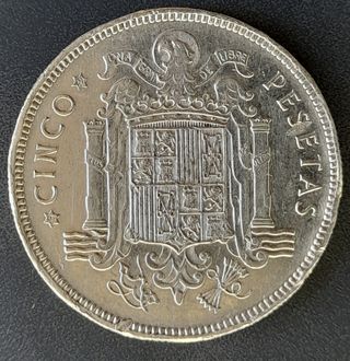 5 Pesetas 1949 F. Franco Caudillo