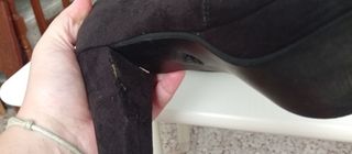 Botines tacón mujer talla 40 negros