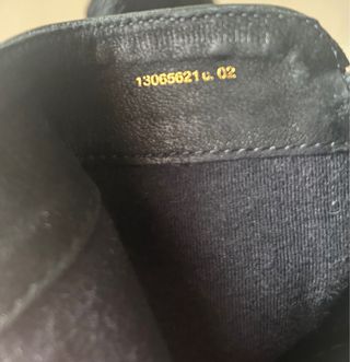 Botines Mango Piel Negros Tacon