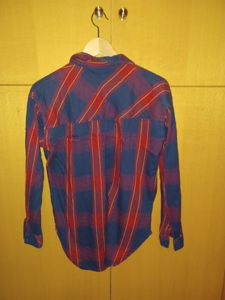 Camisas manga larga a cuadros, Bershka, S
