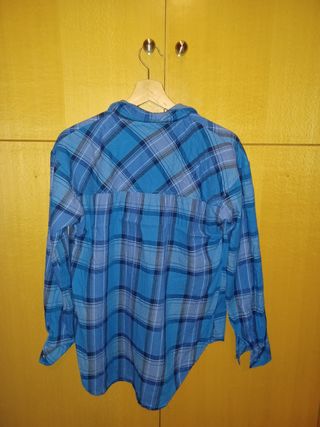Camisas manga larga a cuadros, Bershka, S