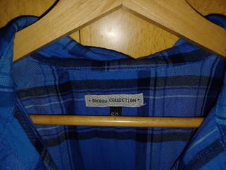 Camisas manga larga a cuadros, Bershka, S