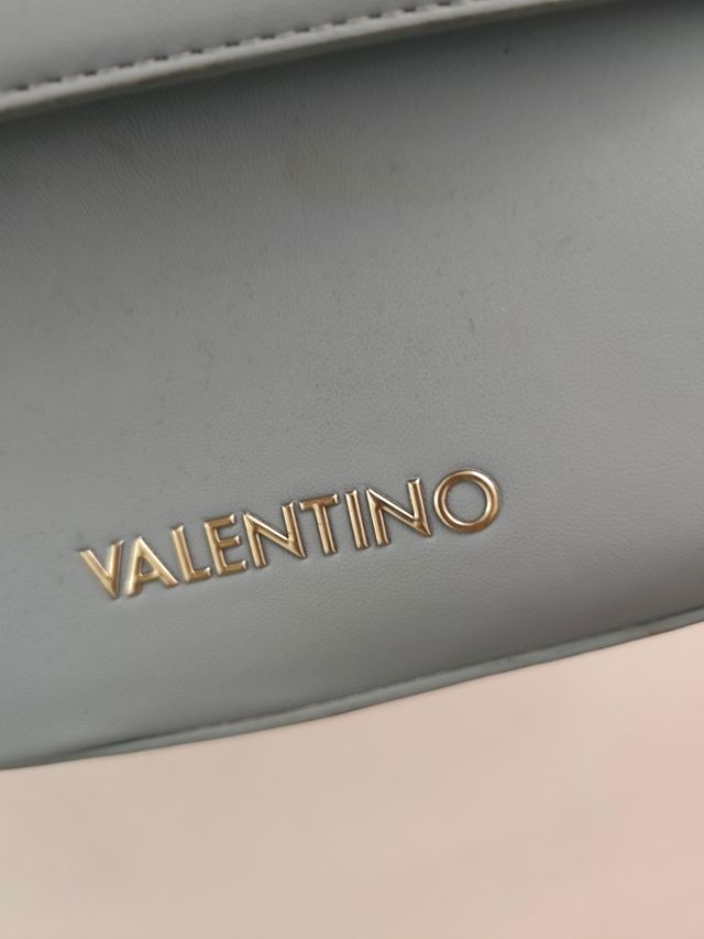 Bolso Petit Mario Valentino Azul y Dorado