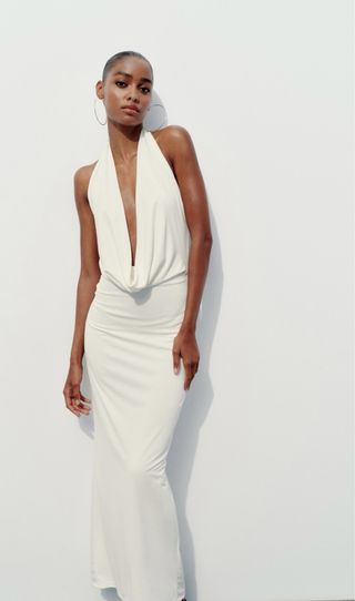 Vestido largo blanco 