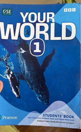 Se vende libro de Inglés de 1°ESO
