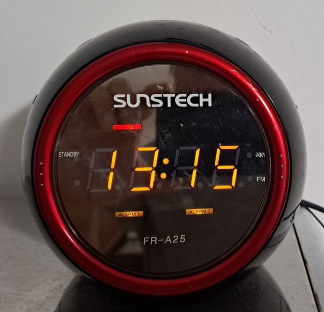 Radio Despertador SUNSTECH FR-A25